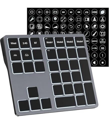 Amazon.com: BTXETUEL Newhui 12 Key Mechanical Gaming Keyboard One
