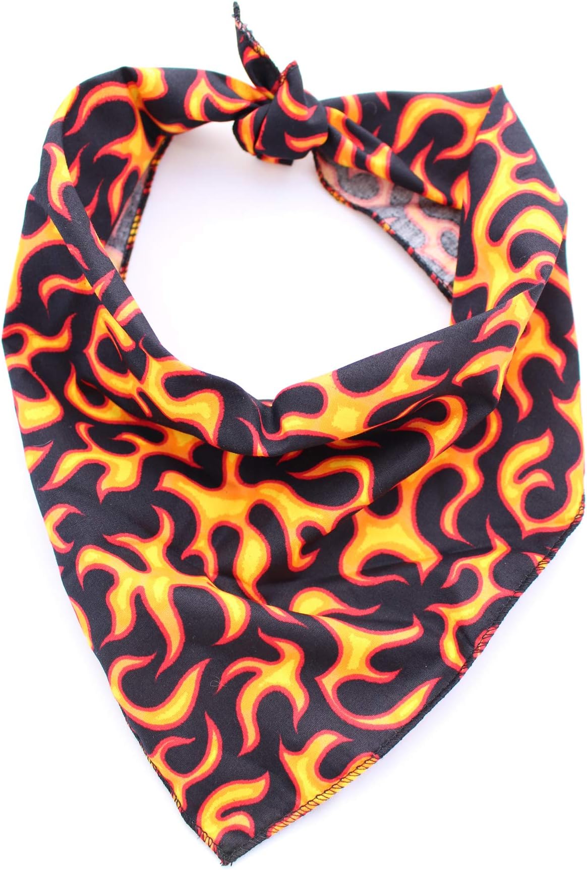 Pet Pooch Boutique Flamin Hot Bandana for Dog, Medium/Large