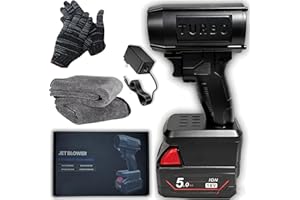 Storm Jet Blower 2.0, 2026 Upgraded Cordless Jet Blower Car Air Dryer, Double-Blow V2.0, 160,000 RPM 200 Mph, Portable Handhe