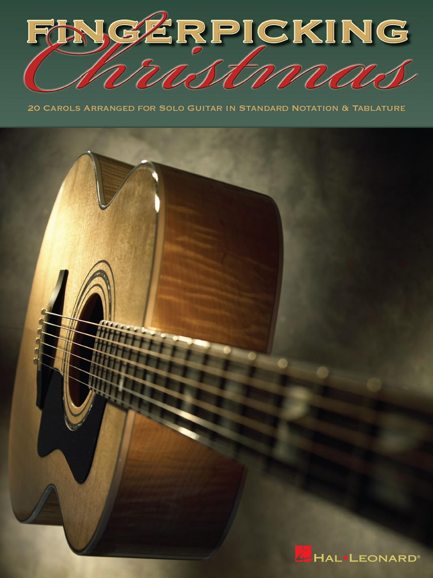 Fingerpicking Christmas. Guitar Solo.: 20 Carols Arranged for Solo Guitar in Notes And Tablature