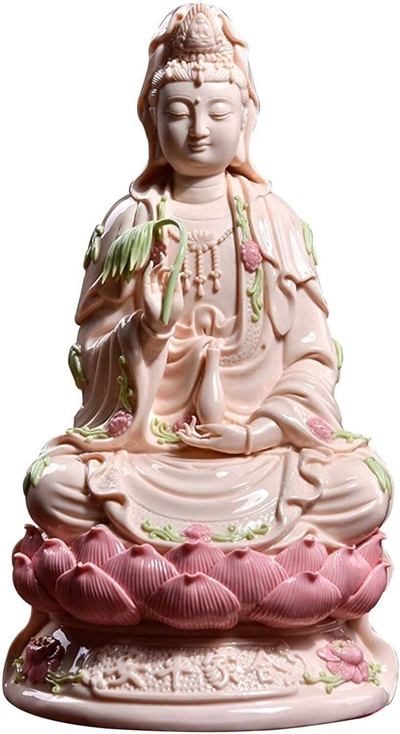 Guan Yin Statue Kwan Yin Statue Ceramic Guan Yin Statue Home Statue