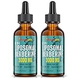 Berberine HCl Drops Supplement 3000 mg - Liposomal