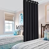 PONY DANCE Extra Long Blackout Curtain 80 x 84 Eyelet Thermal Panel view 2