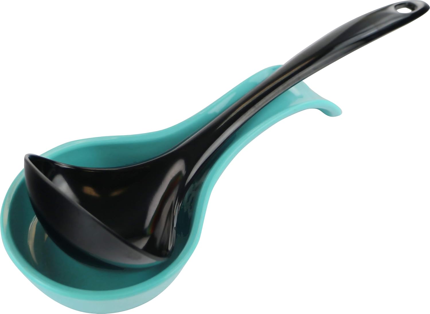 Calypso Basics by Reston Lloyd Spoon Rest, Turquoise: Kitchen & Dining