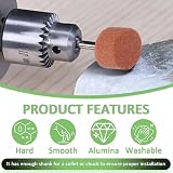 EPLZON 45 Pcs Sanding Bits 1/8in Shank for Dremel Grinding Polishing metal view 4