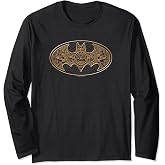 Batman Aztec Bat Logo Long Sleeve T-Shirt
