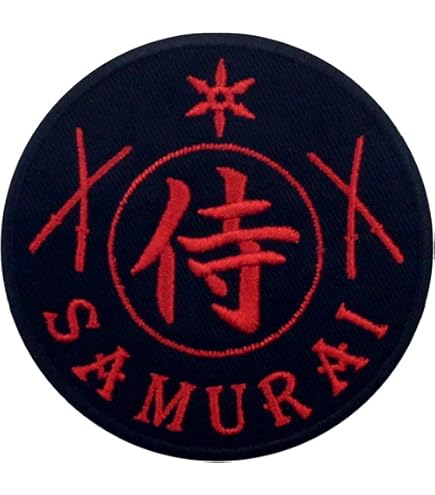 Patch Karaté à Repasser – Kanji Japonais – Crest Arts Martiaux – 3,5 Pouces