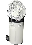 Schaefer PVM18C 18" Misting Fan with Pump Base, Cooler Cart