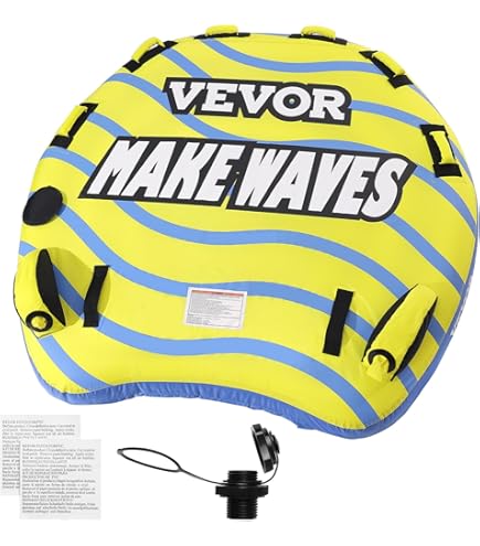 WOW Sports Bubba Towable Tubes For Boating, Boat Accessories For Tubing, Water Tube For Boats - Super Bubba 3 Person 510 Lbs Capacity - View #11
