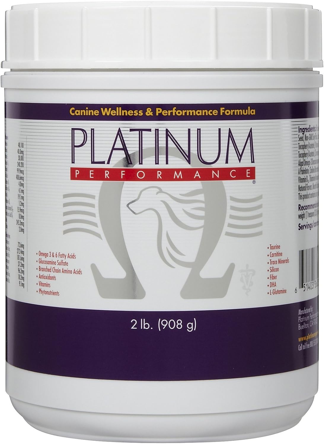 Platinum Performance Canine Wellness 2 lbs Pet Bone