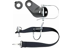 ODIER Bike Trailer Hitch Coupler and Strap Kit for Instep and Schwinn Bike Trailer for Kids/Dog Replacement Bicycle Trailer Attachment