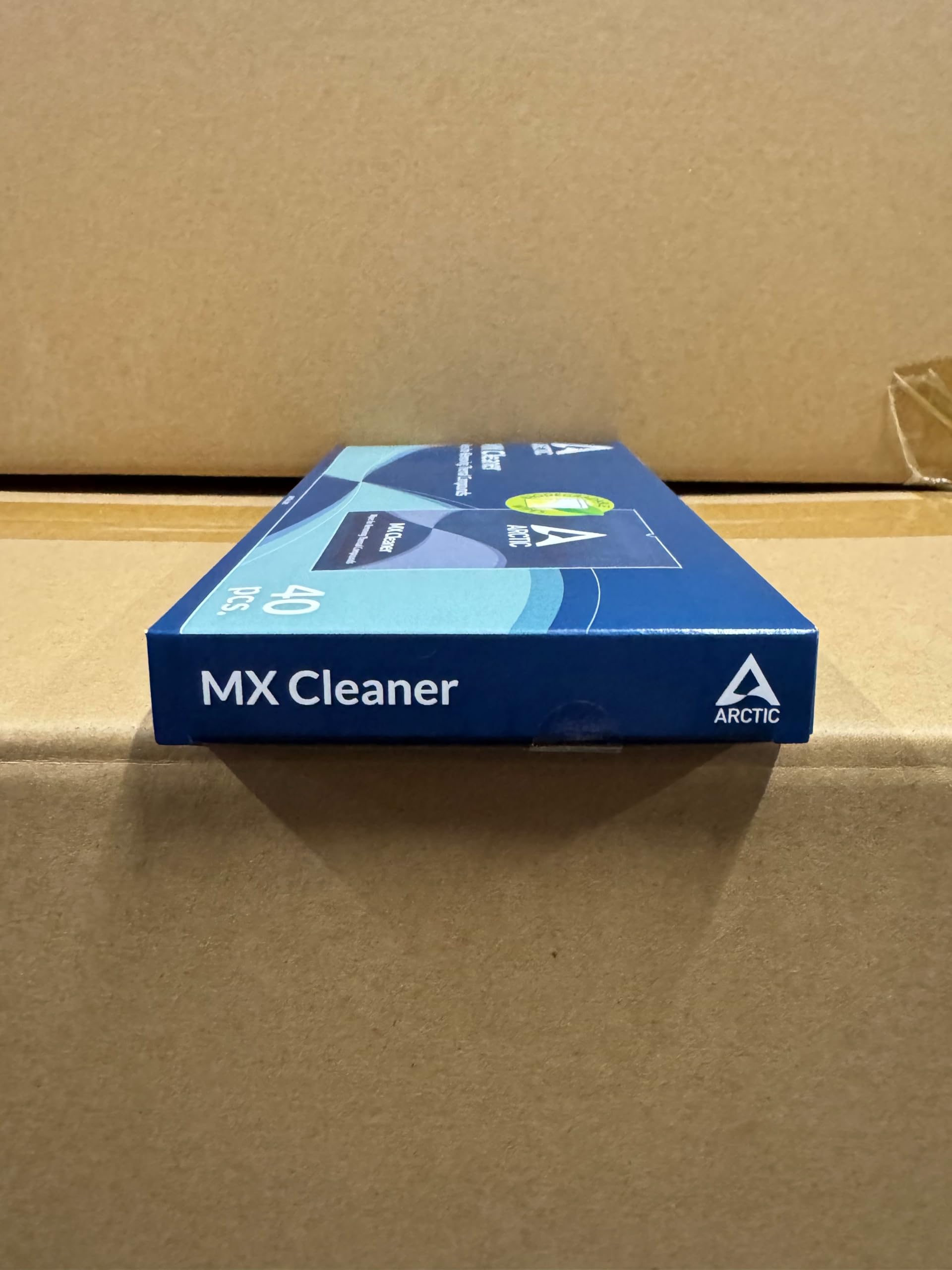 ARCTIC MX Cleaner (40 pieces) - Cleaning wipes for removing thermal paste, 11.5 x 11.5 cm, biodegradable