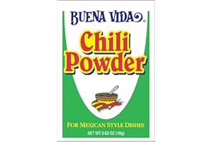 Buena Vida Chili Powder, 0.63 Ounce Packet (Pack of 12)