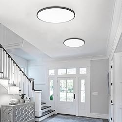 Becailyer Dimmable LED Ceiling Light, Modern Linear