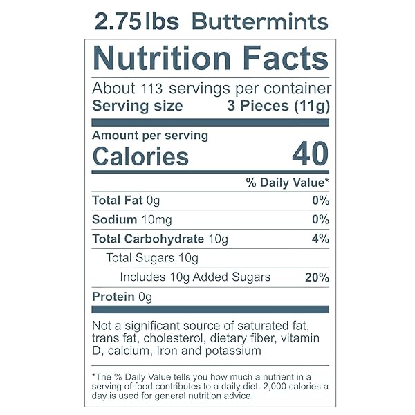 PARTY SWEETS ASSORTED PASTEL BUTTERMINTS, 14 OUNCE, APPX. 100 PIECES FROM HOSPITALITY MINTS