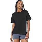 Florence by Mills Womens Short-Sleeve Oversized Boyfriend Tee