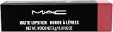 MAC Matte Lipstick 3gr #608 Mehr - Iconic Creamy Rich Matte Finish