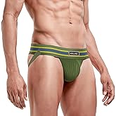 JOCKLAND Men's Jock Strap, Wide Band Mesh Male Underwear Jockstrap Athletic Supporter for Gym Vasectomy