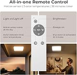 Fulen LED Ceiling Light Motion Sensor Battery Operated Remote view 5