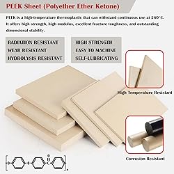 TIHONORI Anti-Static PEEK Sheet, High Temp