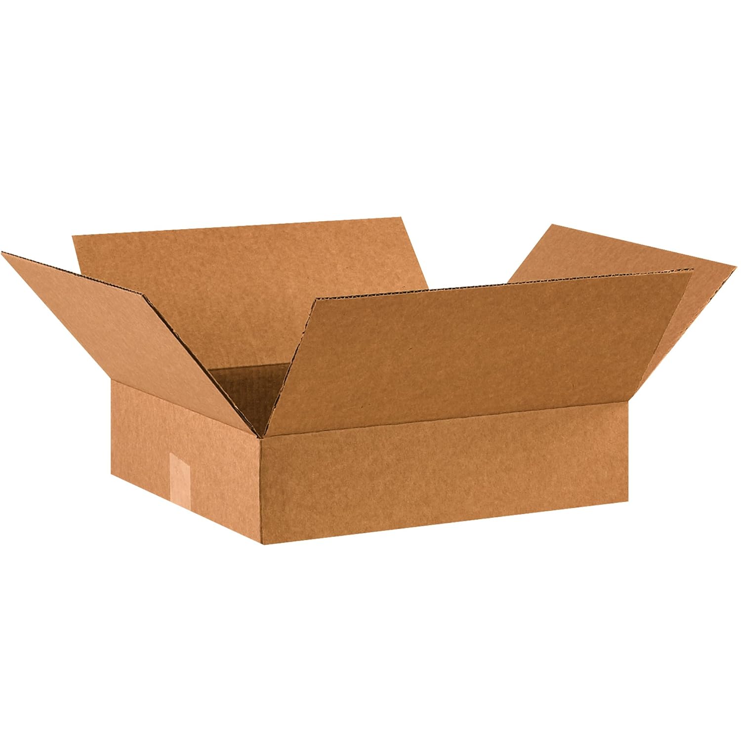 BOX USA B1484 Flat Corrugated Boxes Pack of 25 14L x 8W x 4H Kraft