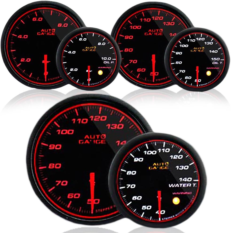 Amazon オートゲージ Autogauge 水温計 油温計 油圧計 3点セットc 3連メーター 458シリーズ 60mm 60f スモークレンズ マルチゲージ 車 バイク Amazon オートゲージ Autogauge 水温計 油温計 油圧計 3点セットc 3連メーター 458シリーズ 60mm 60f スモークレンズ マルチゲージ 車 バイク