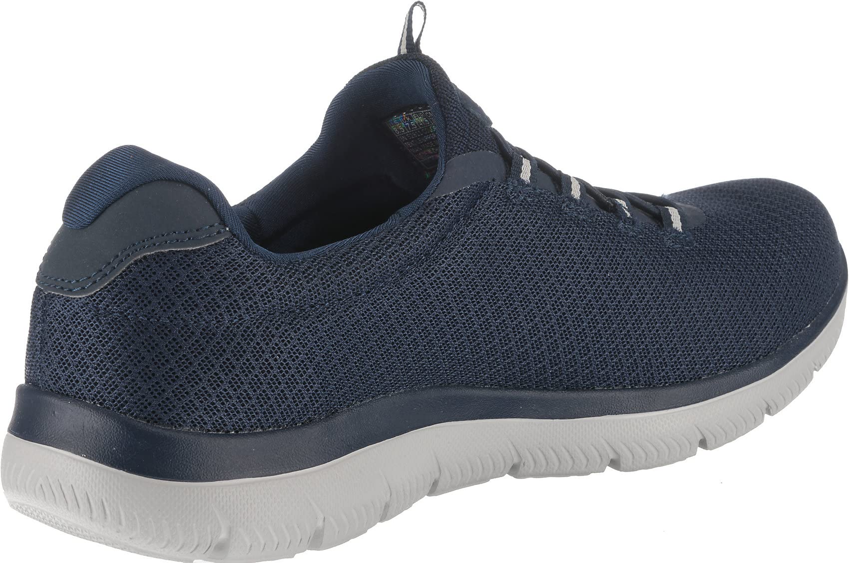 Skechers Herren Summits Slip On Sneaker, Blau Navy Mesh Trim Nvy, 39.5 EU 4