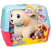 Little Live Pets Ouchies - Cooper The Retriever Puppy|Transform from Injured to Healed Like a Vet. Make a Real Cast. Walking 