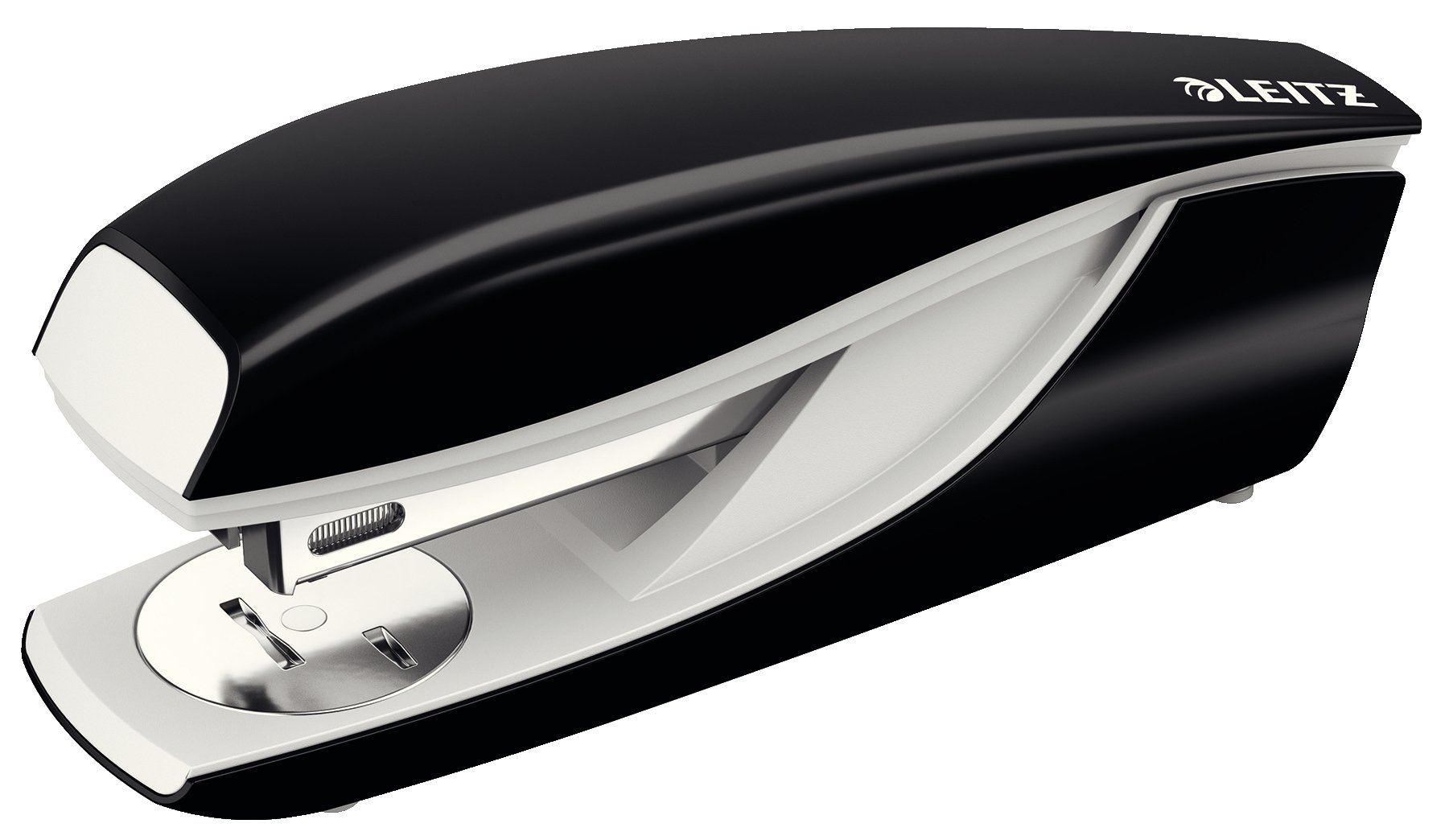 Leitz NeXXt 55026095 Office Stapler Metal 30-Sheet Capacity in Blister Packaging Black