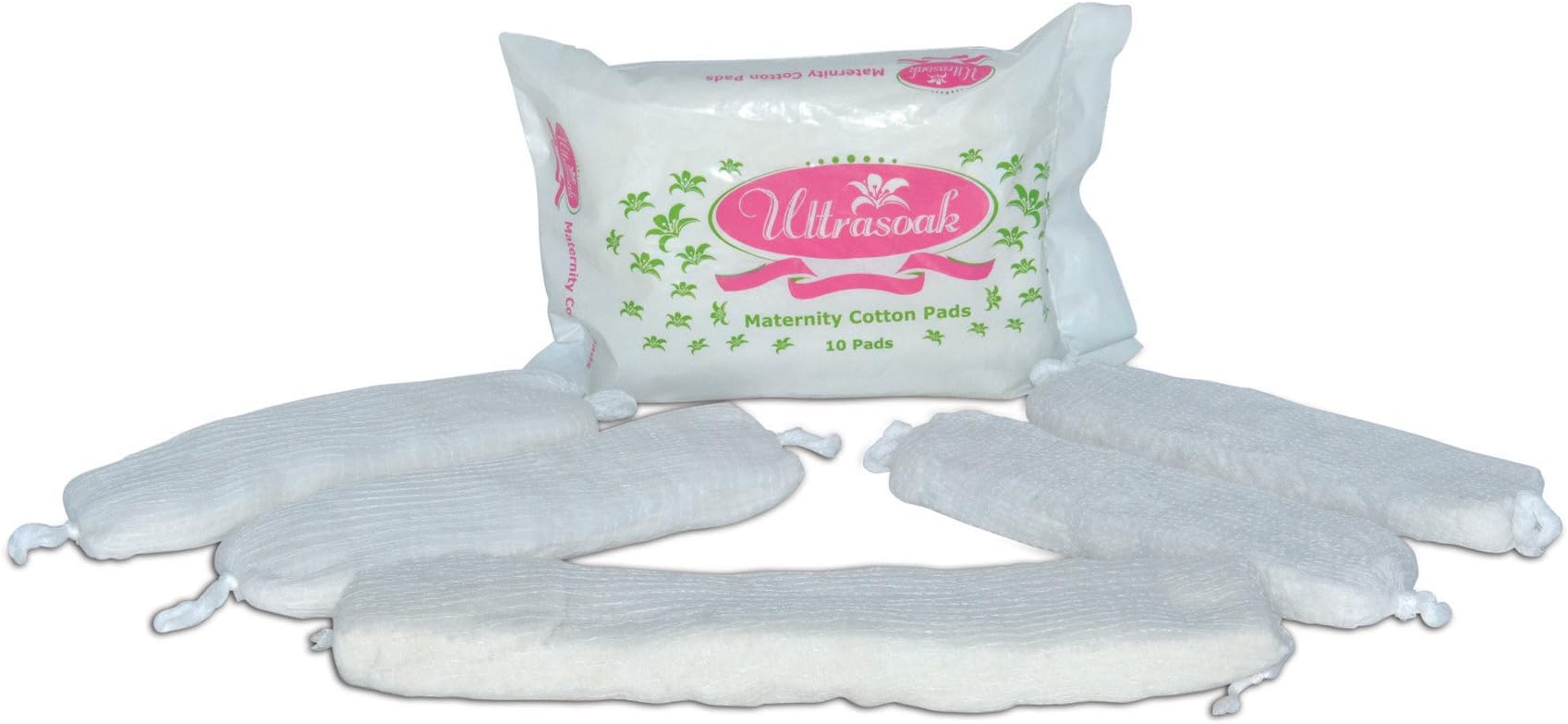 DRM ultrasoak Cotton Maternity Pads - Pack of 10