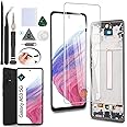 OLED for Samsung Galaxy A53 5G Screen Replacement LCD Display Touch Screen Digitizer Assembly for Samsung Galaxy A53 5G A536 A536B A536U 5G with Tools (Support Fingerprint)