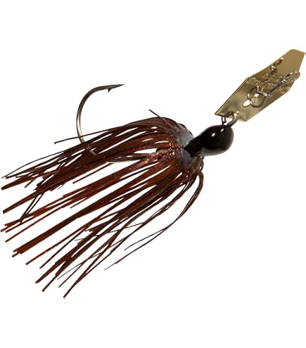 Leurre ChatterBait Elite Z-Man - 14ml Citrouille Verte Pour Pêche