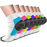 ACTINPUT Compression Socks Plantar Fasciitis for Women Men - 8-15 mmHg Best for Athletic,Support,Flight Travel,Nurses,Hiking