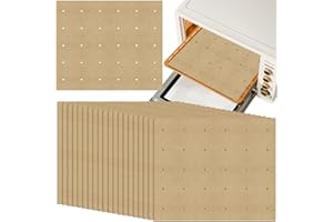 100 PCS Disposable Air Fryer Parchment Paper, Perforated Unbleached Rectangular Air Fryer Liners Compatible with Cuisinart, B