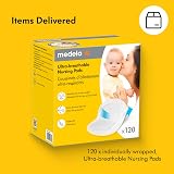 Medela Ultra-Breathable Nursing Pads 120 Pack Highly Absorbent Discreet view 9