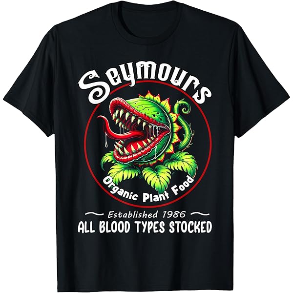 Little Shop of Horrors Retro Vintage Unisex Classic T-Shirt (Black