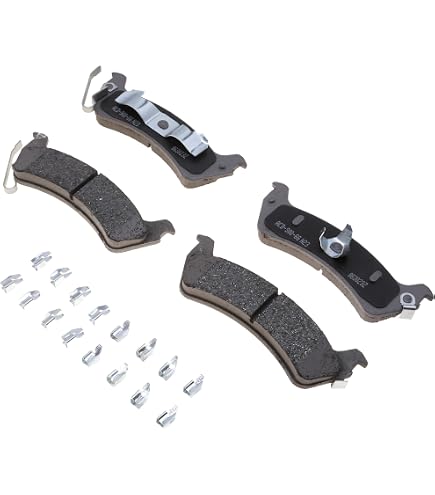 ACDelco Bremsbelag-Haltefedersatz Vorne – GM Original Equipment, Reduziert Lärm, Mit Clips