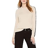 NIC+Zoe Womens Dashing Down Metallic Sweater