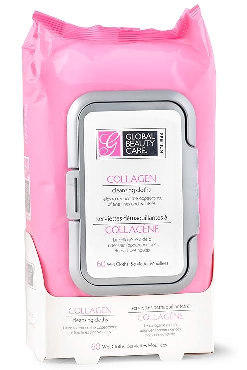 collagen makeup cleansing wipes