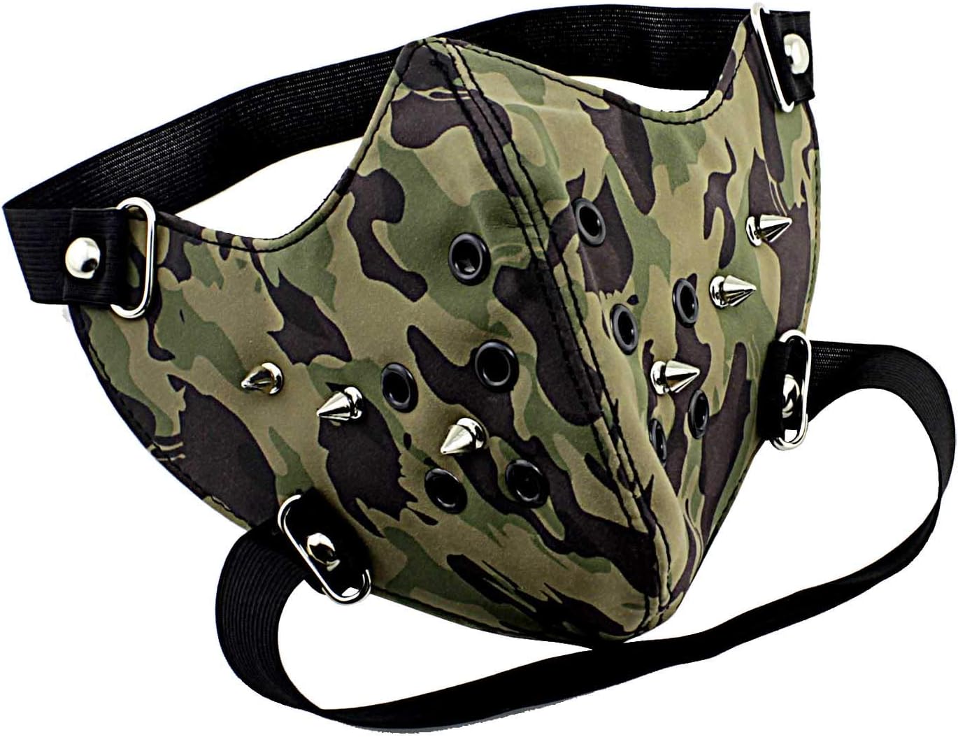 SteamPunk camouflage Mask Masquerade Costume Halloween Biker Rock Goth