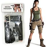 Thigh Holster for Women, SEPTCITY Adjustable Leg Holsters for Toy Gun and Pistols, Cool Cowboy Toys Party Accessory Halloween Cosplay Police Costume for Women