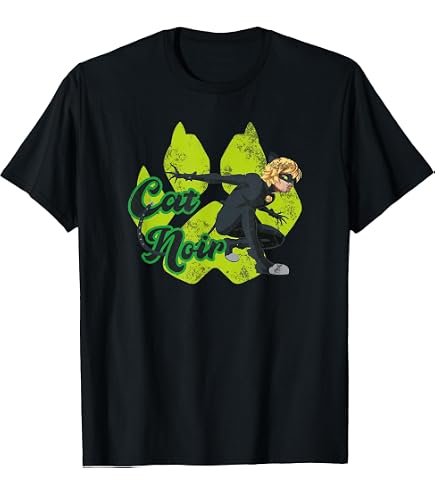 ミラキュラス CAT NOIR Tシャツ クリアファイルセット Amazon.com: Miraculous Collection Cat Noir Badge T-Shirt Small