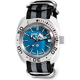 VOSTOK | Scuba Dude Amphibian Automatic Self-Winding Russian Diver Wrist Watch | WR 200m | Fashion | Business | Casual Men's Watches | Model 710059