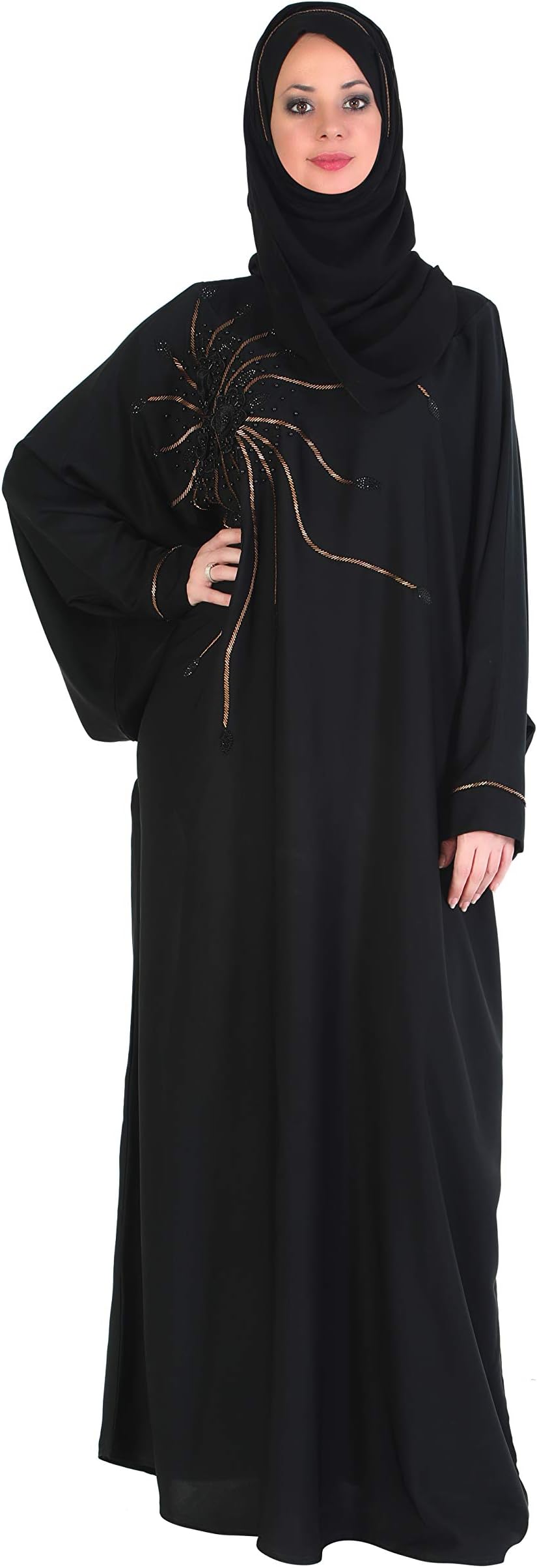SOFIASImported Designer Burkha- Abaya/Hijab Set - Premium Al Nida Fabric