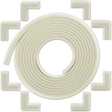 Bébé Earth 6M Baby Proofing Edge & Corner Protectors 20ft Oyster White