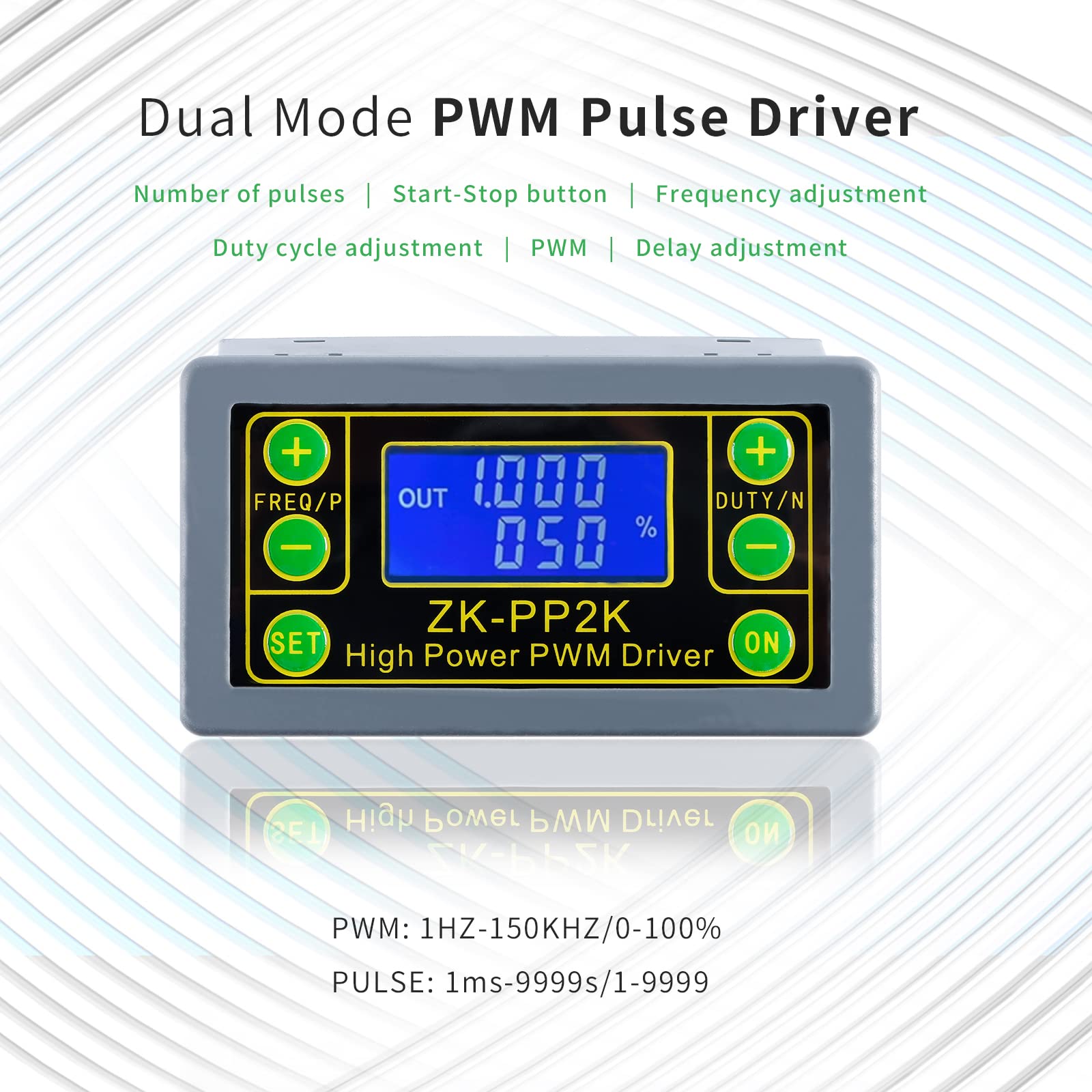 PWM Generator Module For Stepper Motor Driver With Forward And Reverse