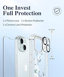 GVIEWIN for iPhone 15 Plus Case, [3 in 1] with