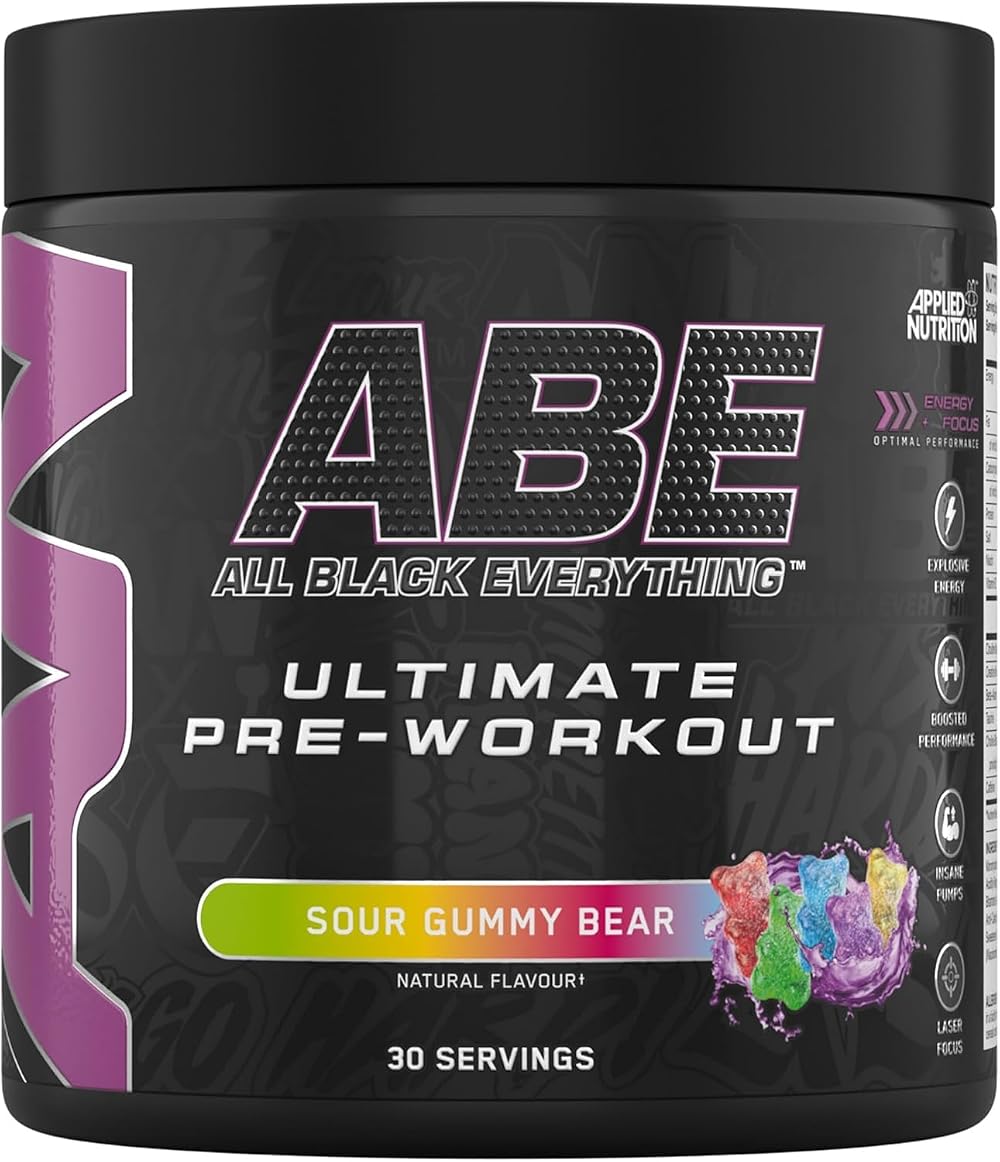 Applied Nutrition ABE Pre Workout Sour Gummy Bear 375g 30 Servings