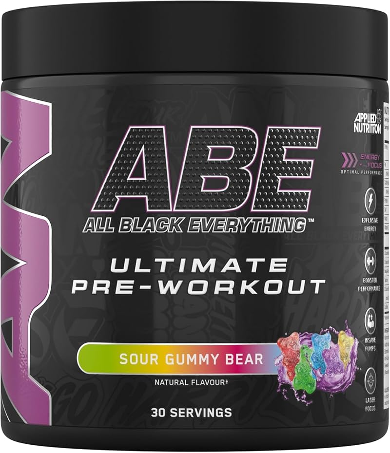 Applied Nutrition ABE Pre Workout Sour Gummy Bear 375g 30 Servings