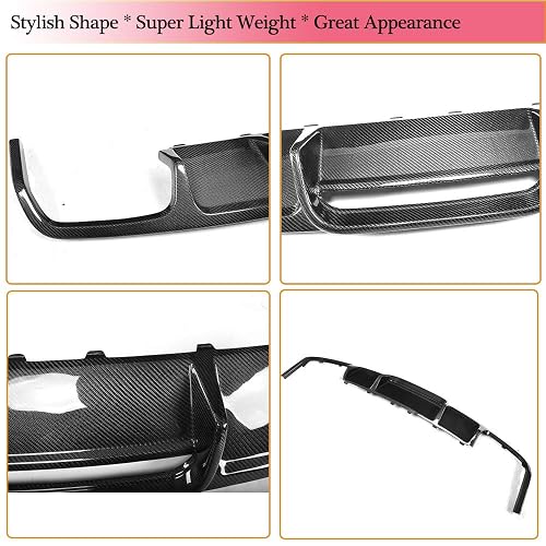 MCARCAR Carbon Fiber Rear Diffuser For Mercedes CLS W218 2011-2014 - CLS300/350/63 AMG Lower Lip Spoiler - View #12